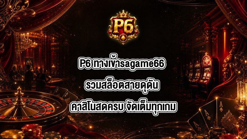 P6 ทางเข้าsagame66