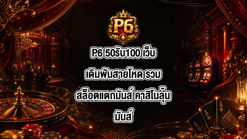 P6 50รับ100